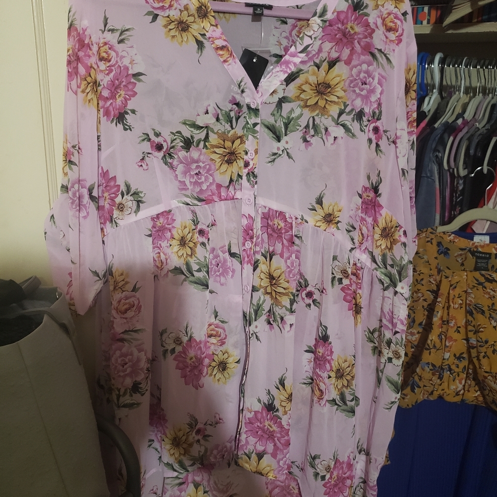 Torrid baby doll top